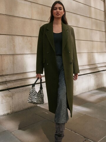 Next Between-seasons coat in Green: front