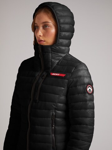 JACK1T Outdoor jacket ' SATEL1TE Kapuzen-Daunenjacke 2.0 ' in Black