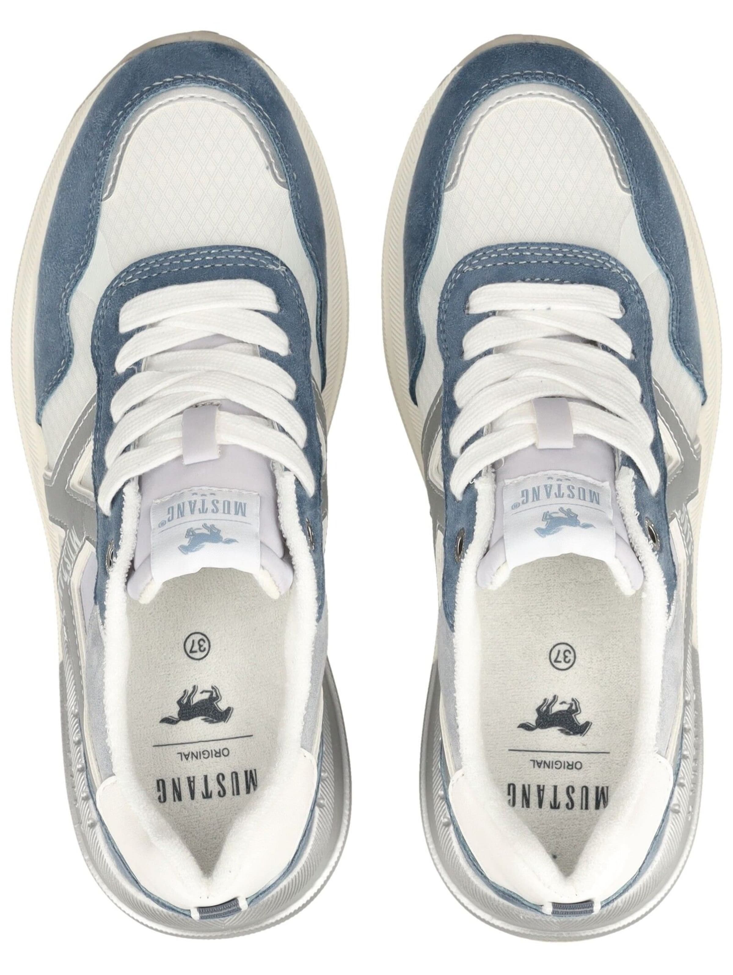 MUSTANG Sneakers laag in Blauw
