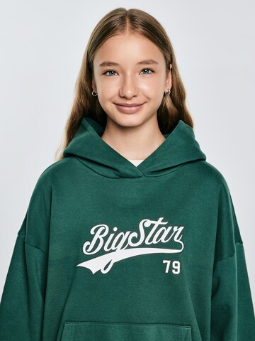 BIG STAR Sweatshirt ' RUBILIA ' in Green
