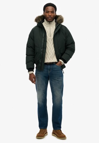 Veste mi-saison Superdry en vert