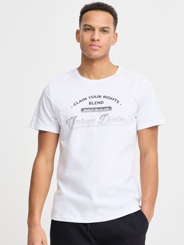 BLEND Shirt 'PILO' in Wit