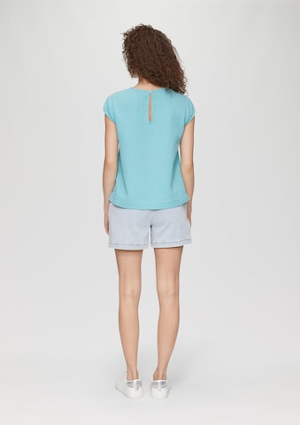QS Blouse in Blauw