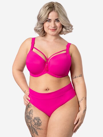 SugarShape Bikini bottom 'Monaco' in Pink: front