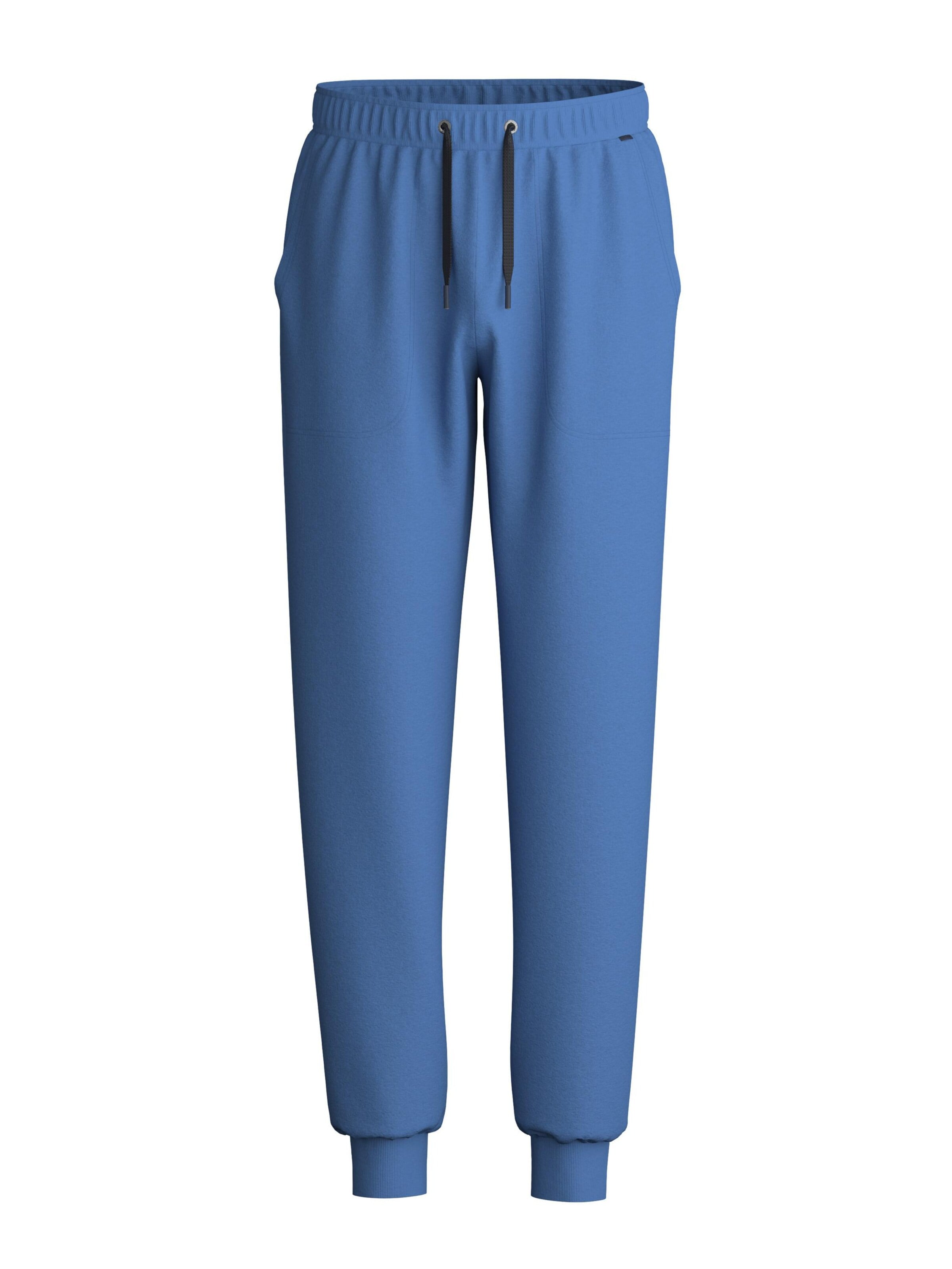 CALIDA Pyjamahose 'Remix Xtra'‌‌‌‌‌‌‌‌ in Blau: Vorderseite