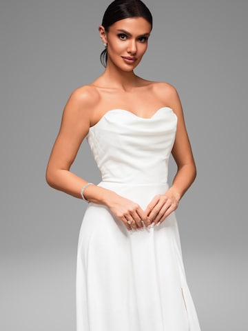 Ombre Evening dress in Beige