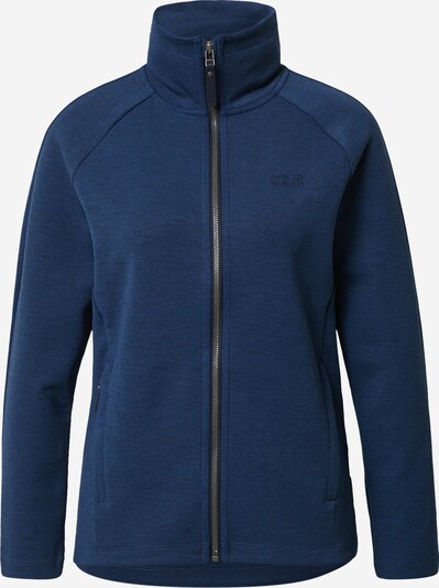 JACK WOLFSKIN Sweatjacke 'BILBAO' in blau, Produktansicht