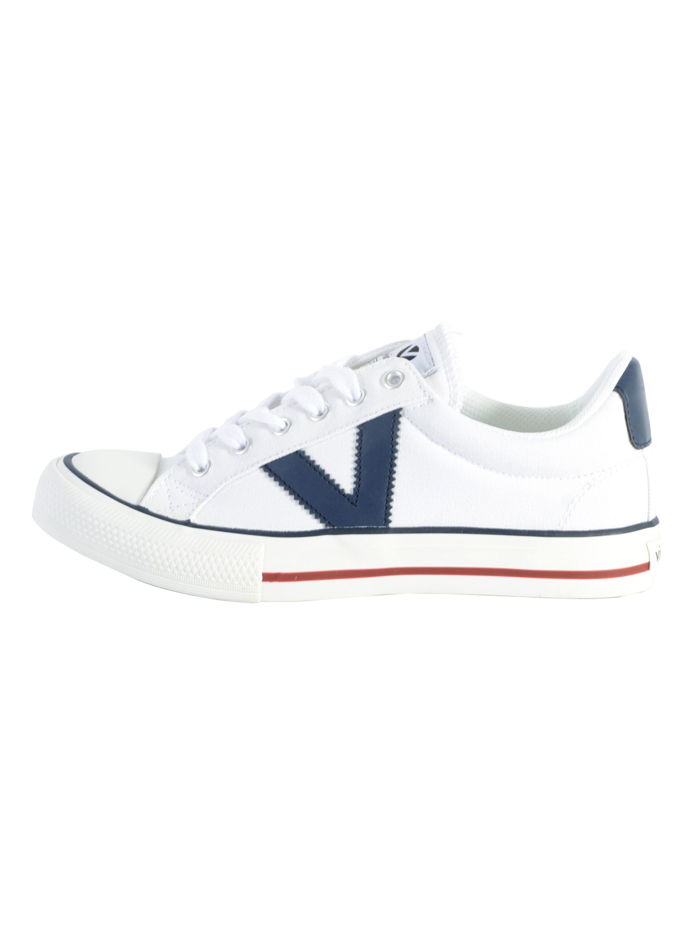 victoria Athletic Lace-Up Shoes in White: front