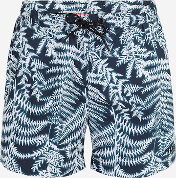 HUGO Surffishortsit 'CALALA' värissä sininen: etupuoli
