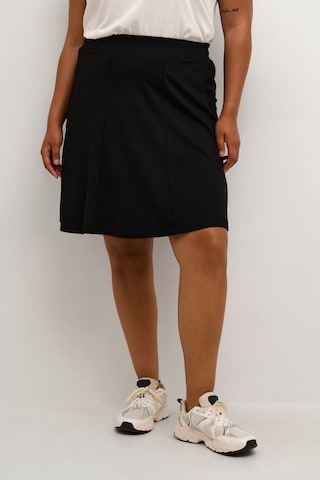 KAFFE CURVE Skirt 'Jada' in Black: front