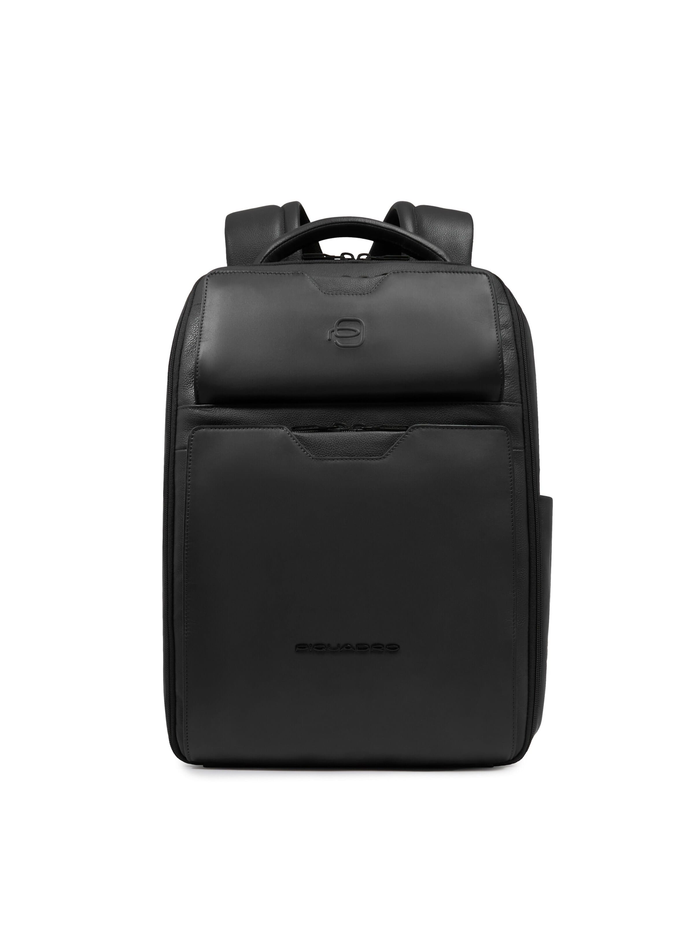 Piquadro Backpack in Black: front
