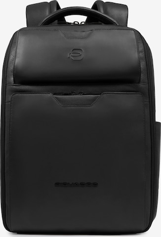 Piquadro Backpack in Black: front
