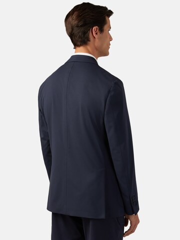 Boggi Milano Regular fit Business-colbert in Blauw