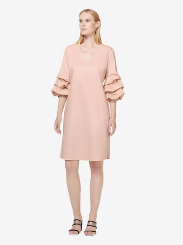 heine Sukienka koszulowa w kolorze beżowy: przód
