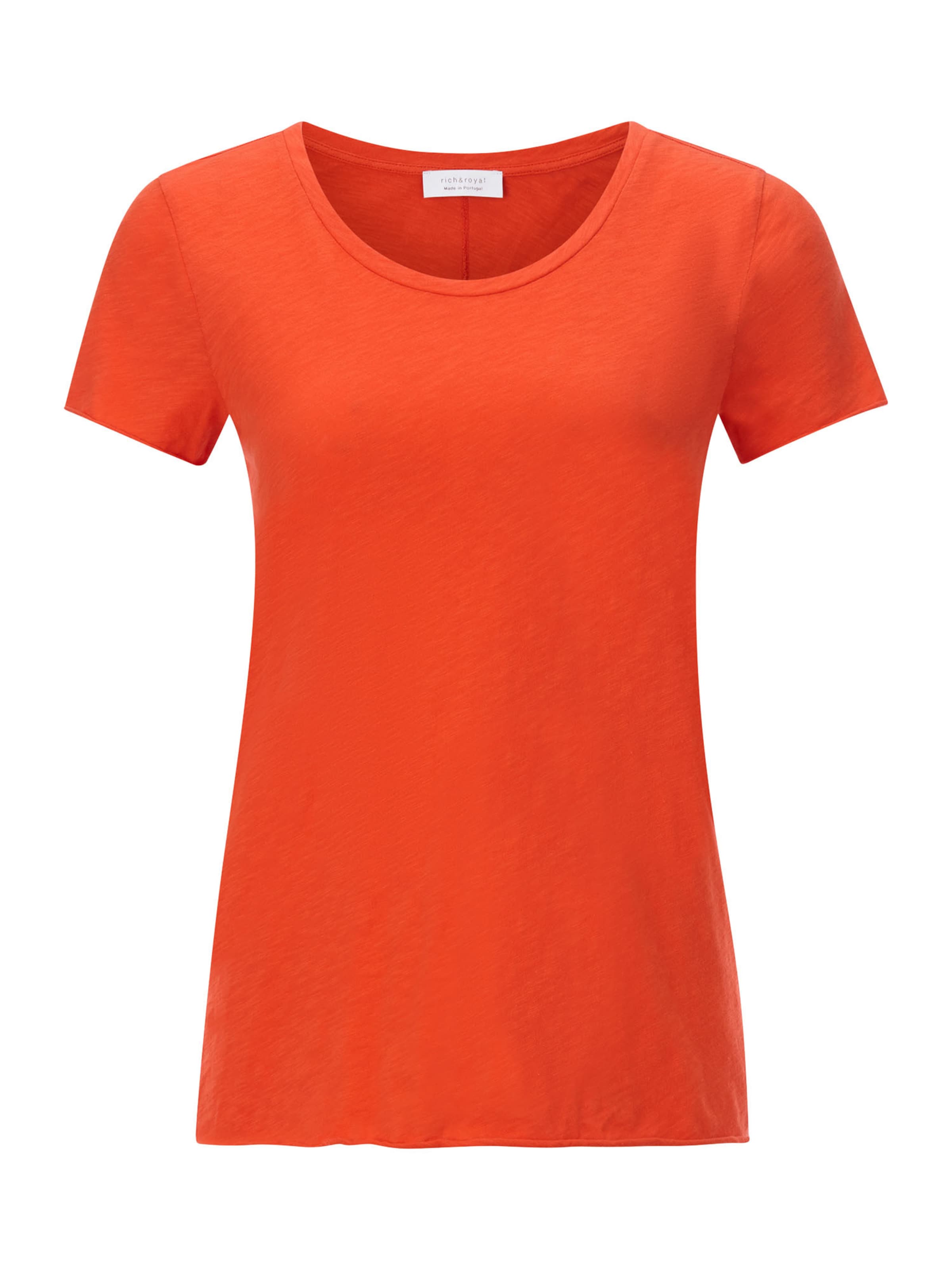 T-shirt Rich & Royal en rouge : devant