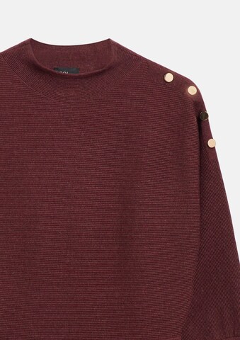 Robes en maille s.Oliver en rouge : devant