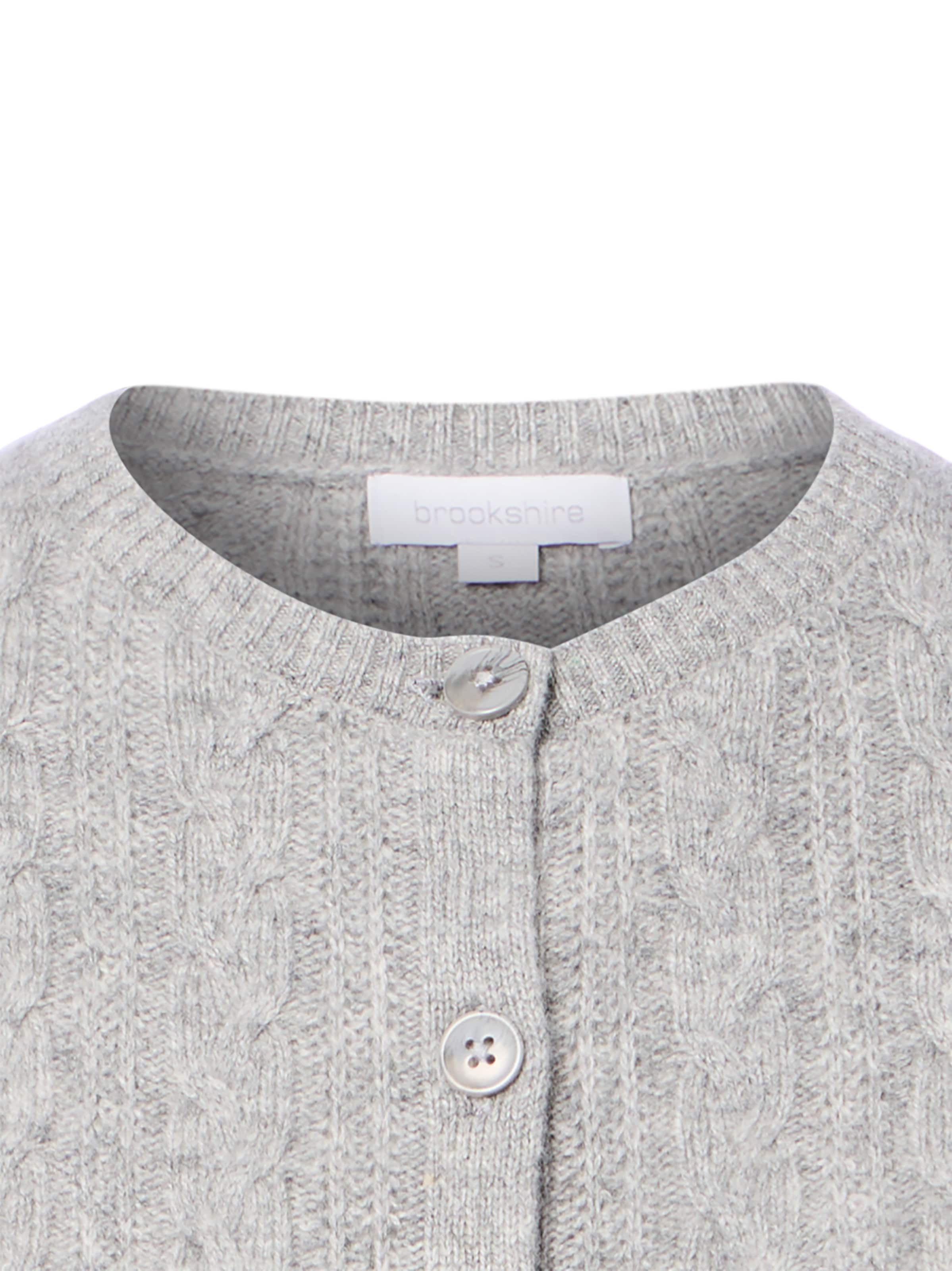 Brookshire Gebreid vest in Grijs