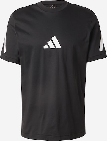 ADIDAS SPORTSWEAR Performance shirt 'Z.N.E.' in Black: front