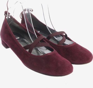 Stuart Weitzman Halbschuhe 40,5 in Rot: Vorderseite