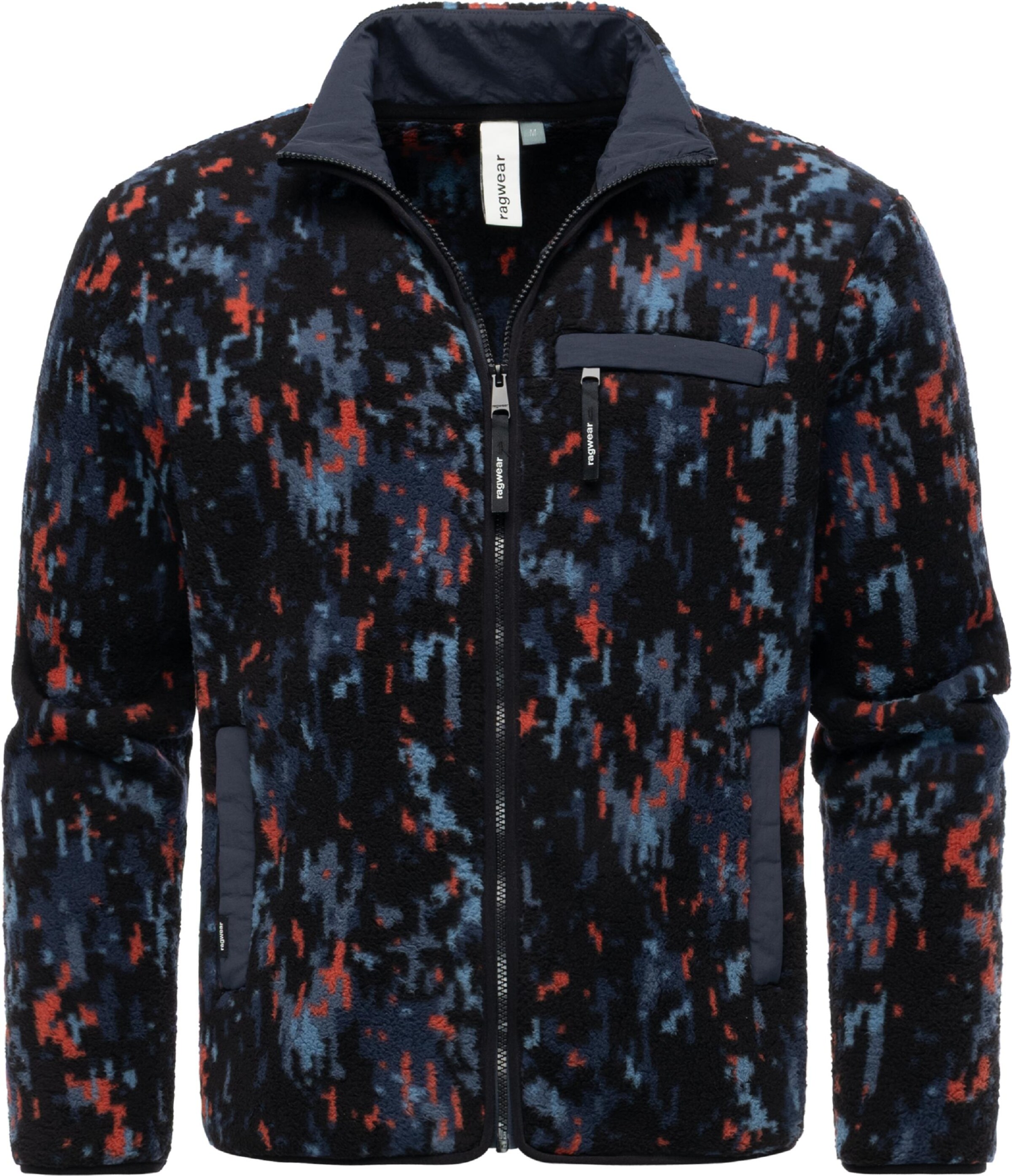 Giacca di pile di Ragwear in nero