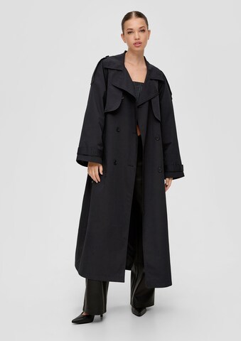 QS Between-seasons coat 'Elif' in Black