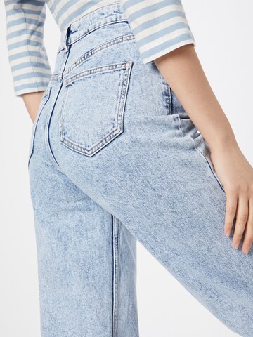 ONLY Wide Leg Jeans 'Camille' in Blau