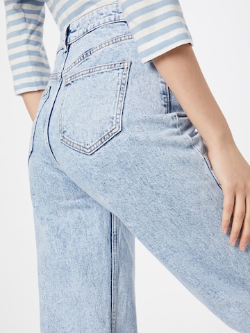 ONLY Wide Leg Jeans 'Camille' in Blau