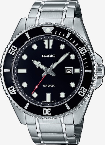 CASIO Uhr in Silber: Vorderseite