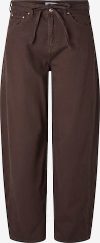 PIECES Jeans in Brown: front