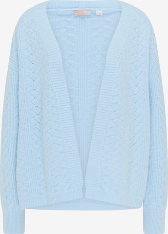 Cardigan myMo NOW en bleu : devant