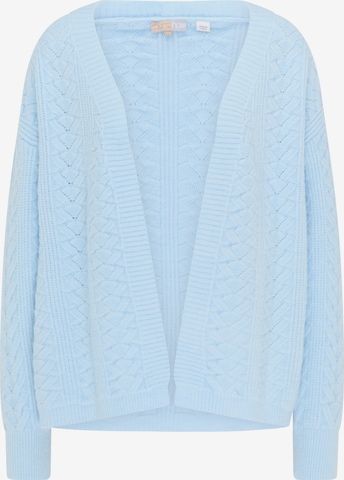 Cardigan myMo NOW en bleu : devant