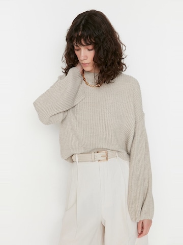 Trendyol - Jersey en gris: frente