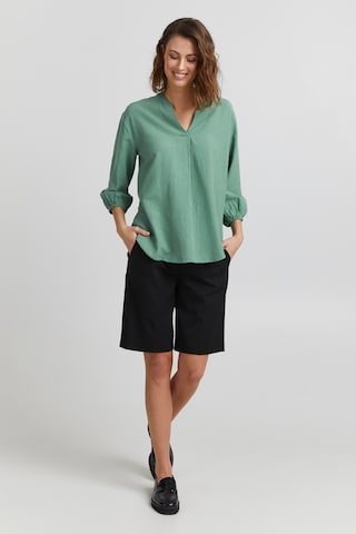 Fransa Blouse 'FAMADDIE 7' in Green