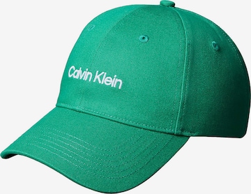 Calvin Klein Cap in Grün: Vorderseite