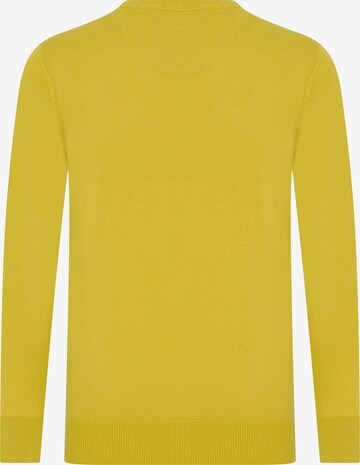 DENIM CULTURE - Jersey 'Mathevv' en amarillo