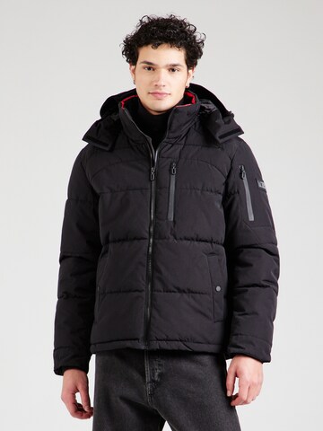 s.Oliver Winter jacket in Black: front