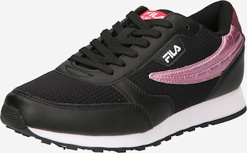 FILA Låg sneaker 'ORBIT' i svart: framsida