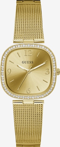 GUESS Analog Watch 'Tapestry' in Gold: front