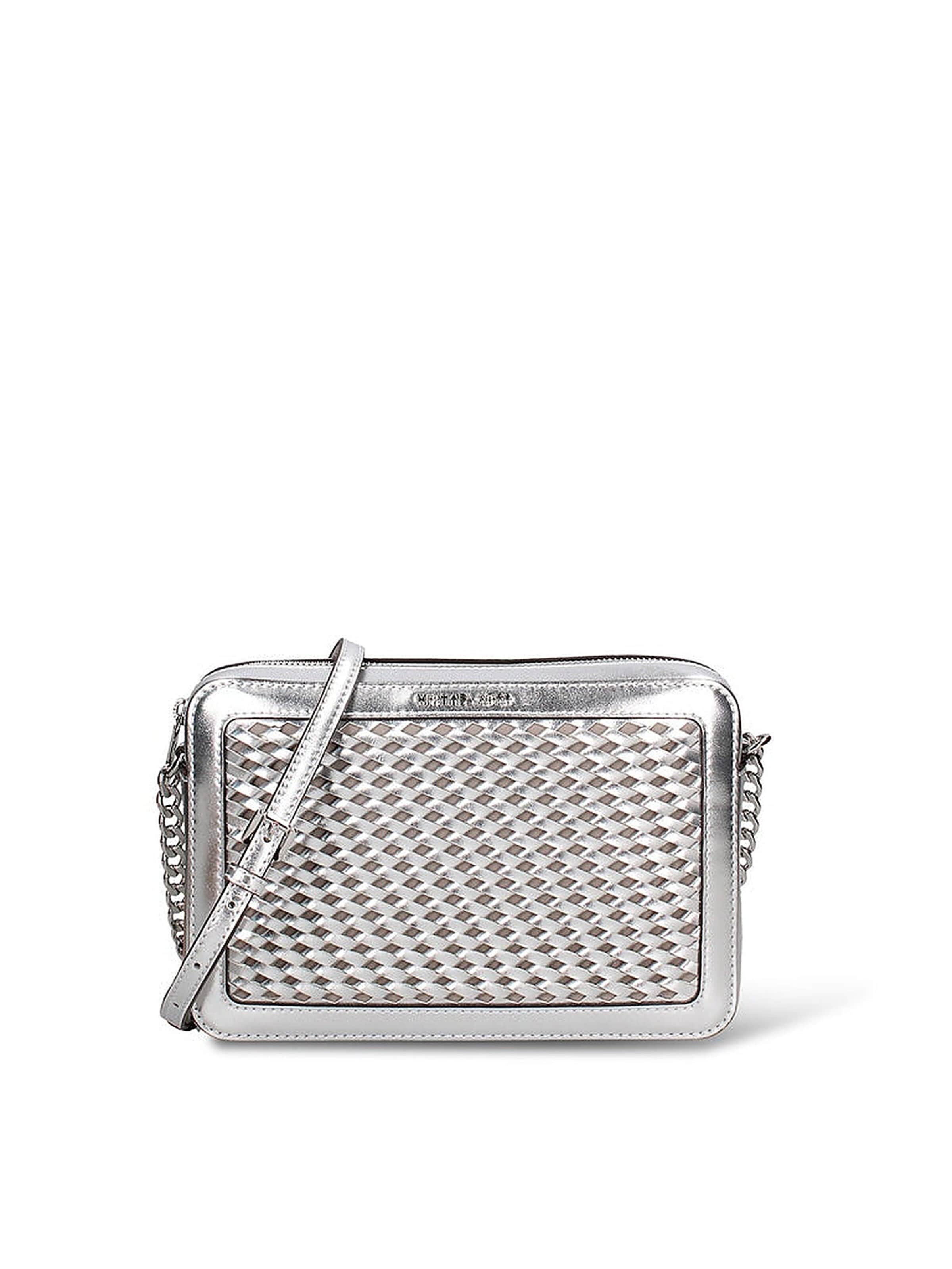Sac à bandoulière Michael Kors en gris : devant