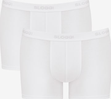 Boxers '24/7' SLOGGI en blanc : devant