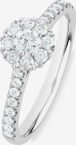 CHRIST Ring in Weiß: Vorderseite