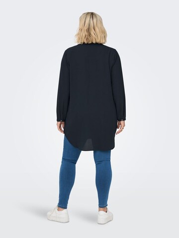 ONLY Carmakoma Bluse in Blau