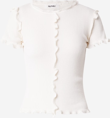 MonkiMajica - bijela boja: prednji dio