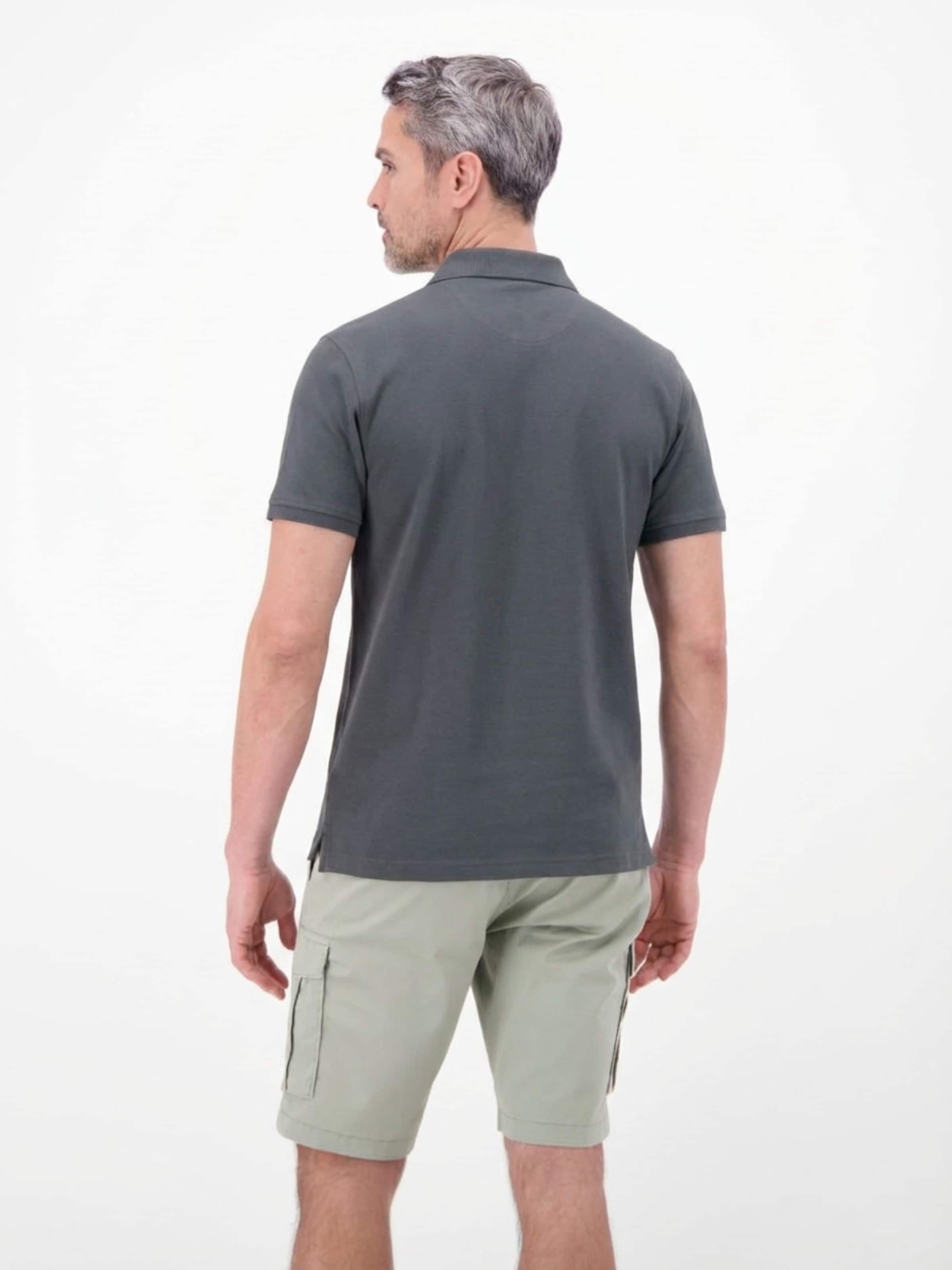 LERROS Poloshirt in Grau