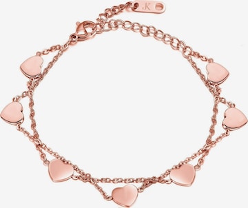 Kim Johanson Bracelet '7 Herzen' in Gold: front