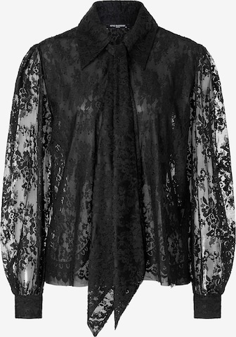 Ana Alcazar Bluse 'Abisia ' in Schwarz: Vorderseite
