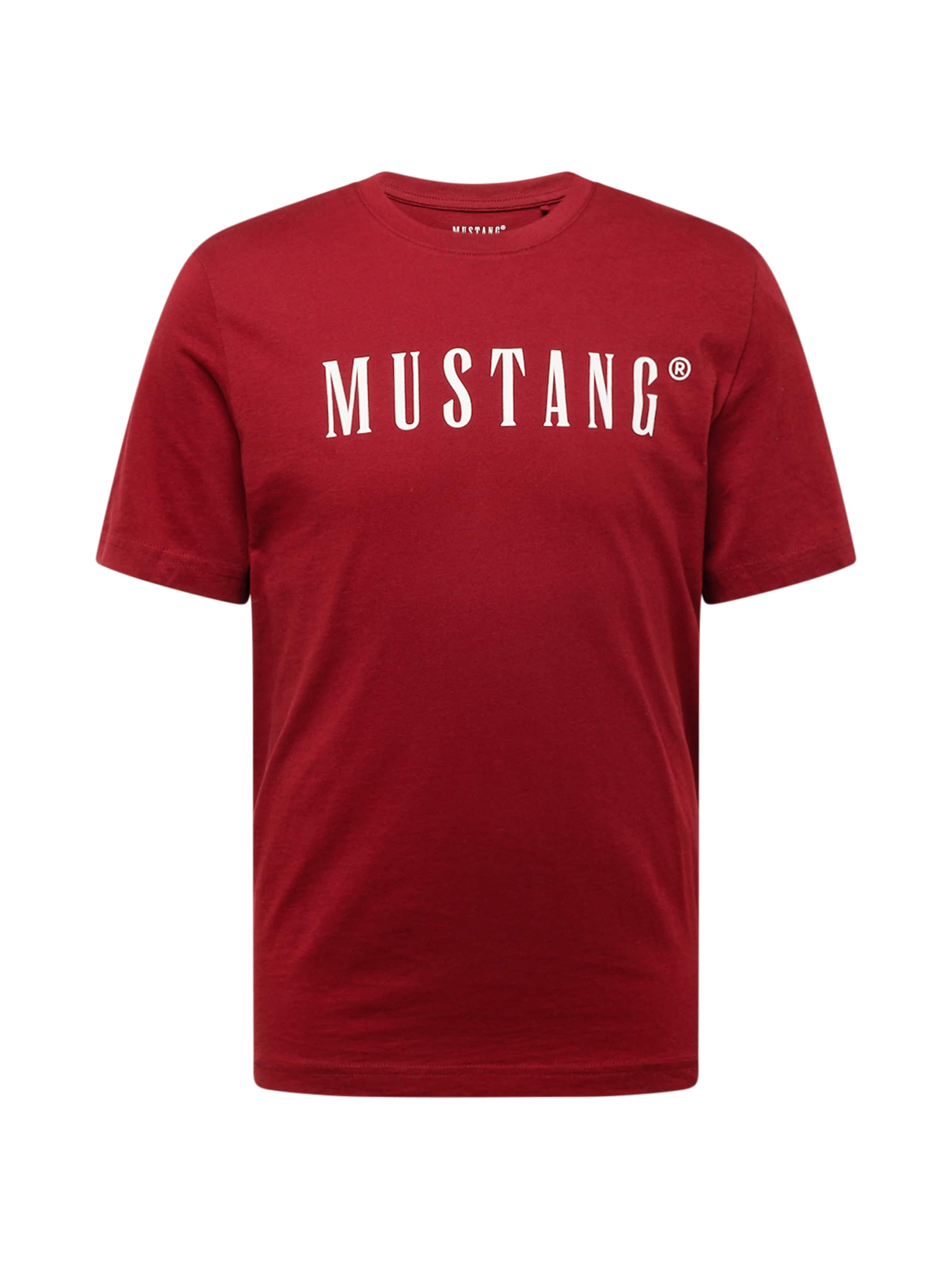 MUSTANG Särk 'Austin', värv punane: eest vaates