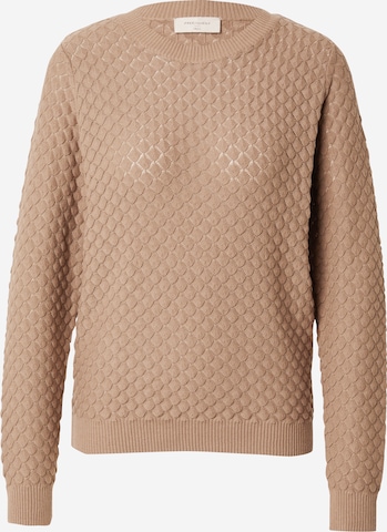 Pull-over 'DODO' Freequent en beige : devant