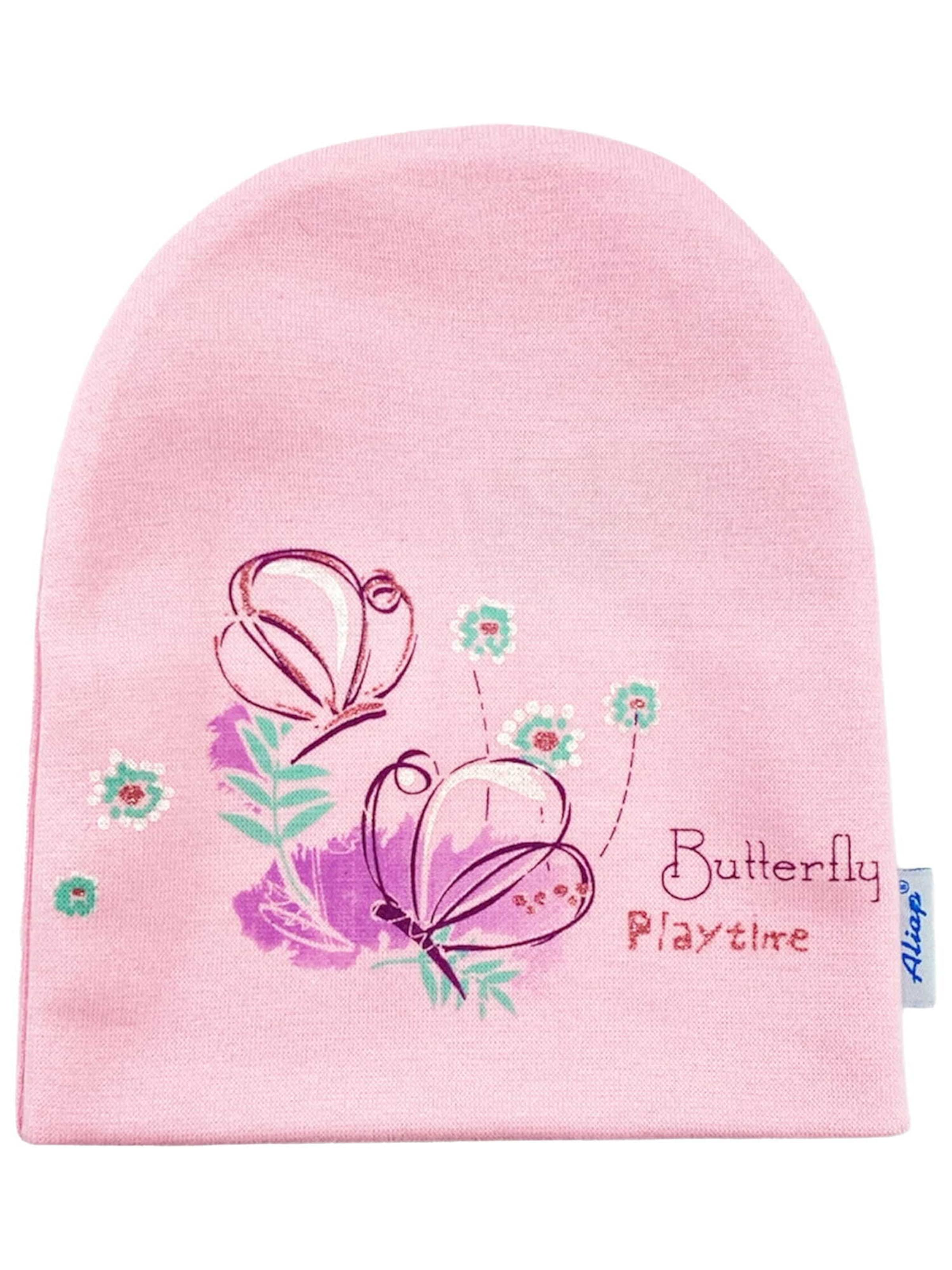 Aliap Mütze in Pink: Vorderseite