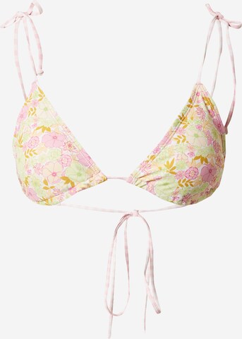 Hunkemöller - Triángulo Top de bikini en blanco: frente